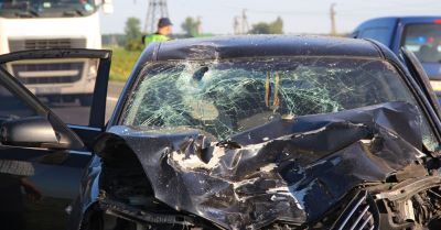 Koniec utrudnień w ruchu po wypadku na DK32 (aktl.)